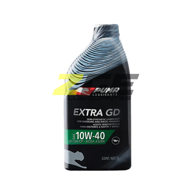 Aceite Puma semi-sintetico 10W-40 para autos, pickups & suv x 1L