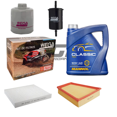 Kit Service Gol Trend/Fox/Suran 1.6 8V Nafta + Aceite Mannol 10w40