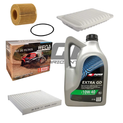 Kit Service Corolla 1.8 Nafta + Aceite Puma 10w40