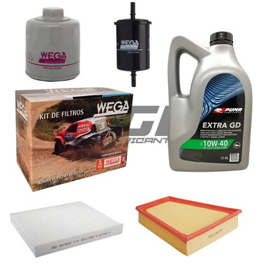 Kit Service Gol Trend/Fox/Suran 1.6 8V Nafta + Aceite Puma 10w40
