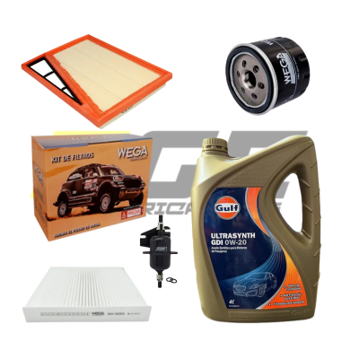 Kit Service Cronos 1.3 Nafta + Aceite Gulf UltraSynth GDI 0W-20 