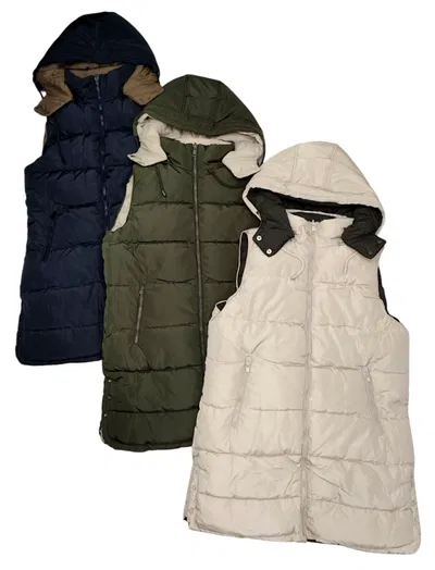 Chaleco reversible Puffer Livia Yu