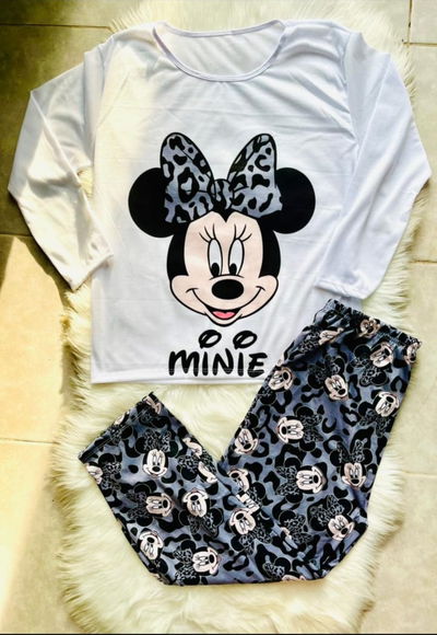 Pijama Minnie Talle Especial 5 6 y 7