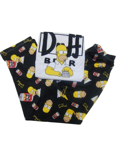Pijama Hombre Homero Simpsons M/C