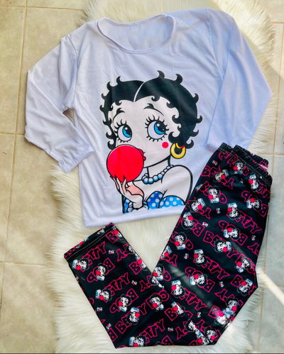 Pijamas Betty Boo Talle 2 3 y 4