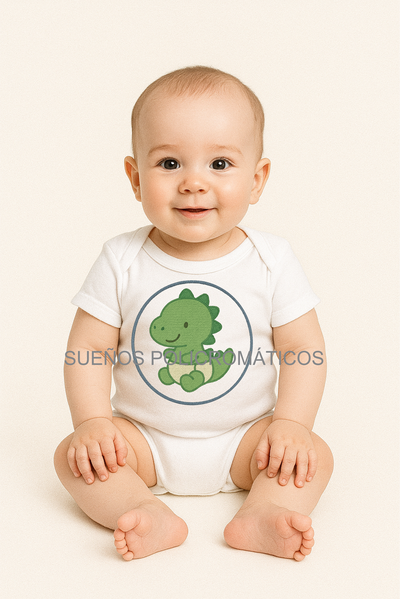  Bodies de Bebé Manga Corta Personalizados 