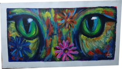 Nyx observa Obra Original 