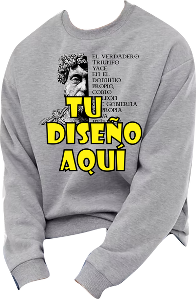 BUZO  CUELLO REDONDO - ALGODÓN PREMIUM