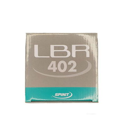 REEL SPINIT LBR 402 Y 302 Pesca Variada Color Negro con Rojo
