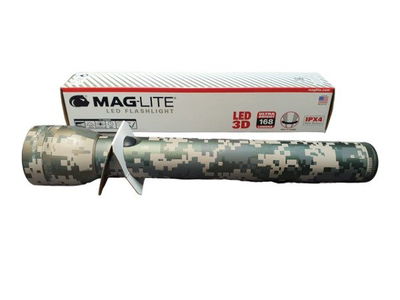 Linterna Maglite Led 2 ELEMENTOS CAMO 3D Potente Caza