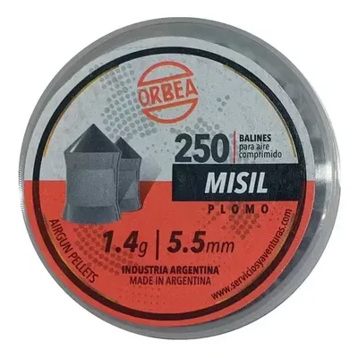 Balines Orbea Misil 5,5 Mm x 250 21.5gs