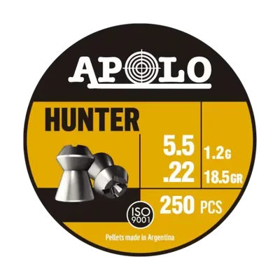 BALINES APOLO HUNTER CAL. 5,5 X 250