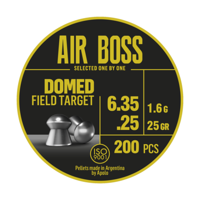 BALINES AIR BOSS DOMED FT 6.35 X 200 25gs