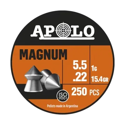 BALINES APOLO MAGNUM 5.5 X 250 15.4gs