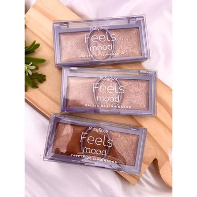 Paleta de iluminador y bronzer Ruby Rose