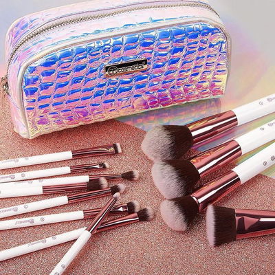 Brochas BhCosmetic con estuche 
