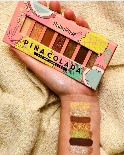 Paleta de sombras Ruby rose piña colada