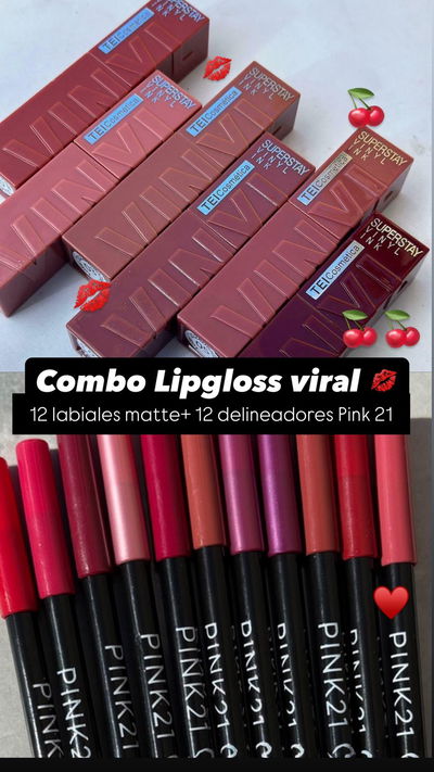 Combo Lipgloss viral 
