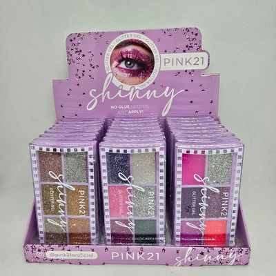 Paleta de glitters Pink 21 