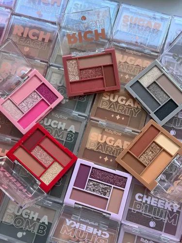 Paletas de sombras Ruby Rose 