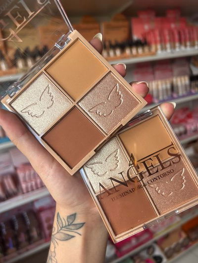 Paleta de contorno e iluminadores 4Angels 