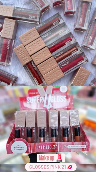 Supergloss Pink 21 (x12) 