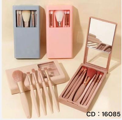 Set de brochas con espejo 