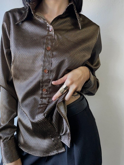 Camisa saten zara