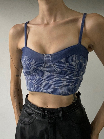 Corset denim