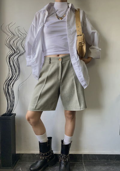 Bermuda tramada menta