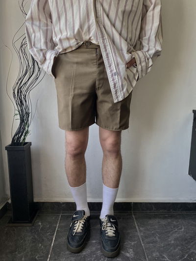 Short sastrero chocolate