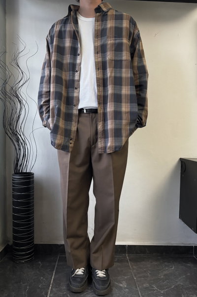 Camisa cuadros grunge
