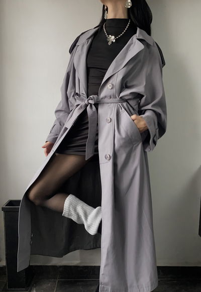 Trench grey city
