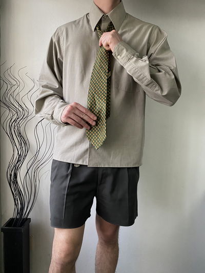 Corbata Ferragamo verde