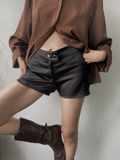 Minishort sastrero black