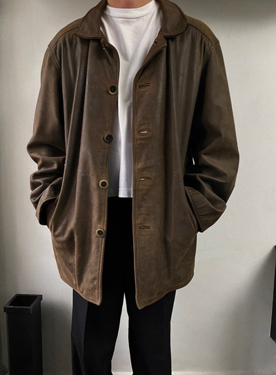 Leather jacket Kout