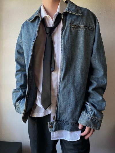 Campera old denim