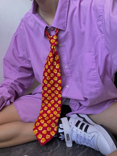 Corbata florcitas