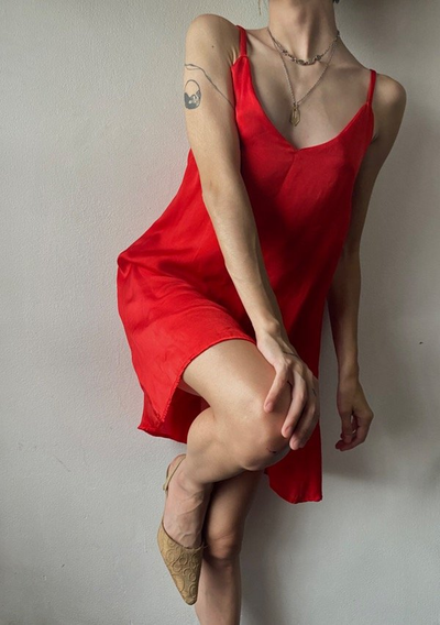 Vestido rose