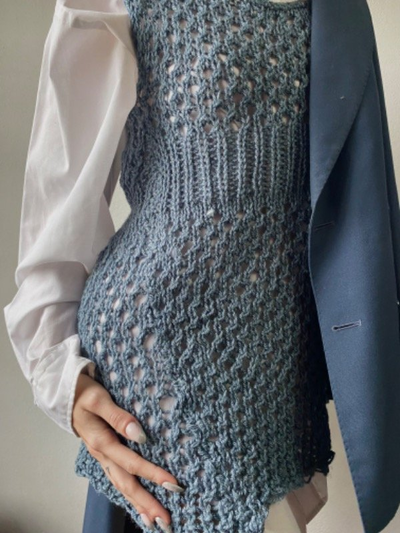Vestido hilo sky