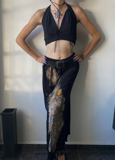 Long skirt sun