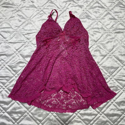 Pink Lace Slip