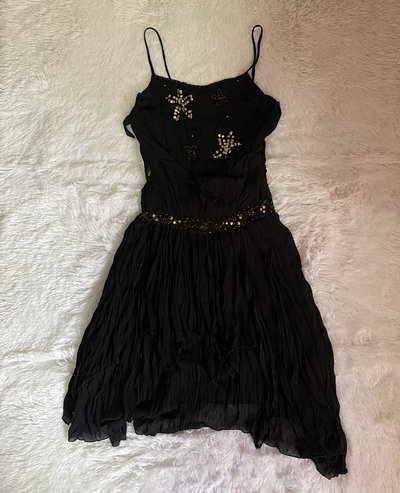 Black Stardust Dress