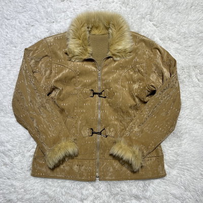     Fur Trim Statement Jacket