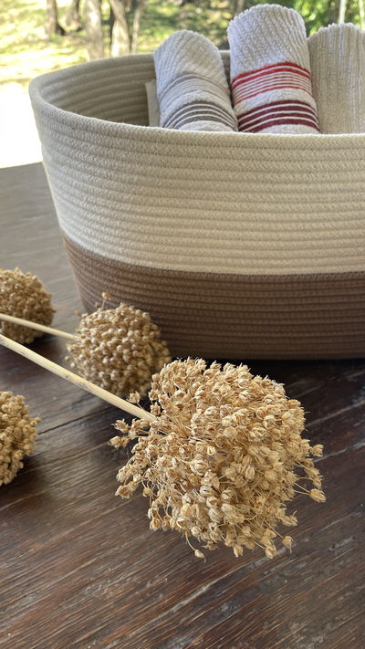 CESTA OVALADA CORDON 