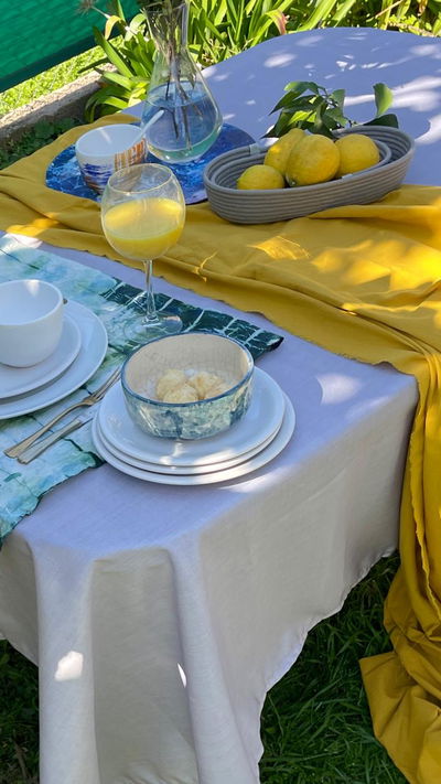 MANTEL ANTIMANCHAS | CRUDO