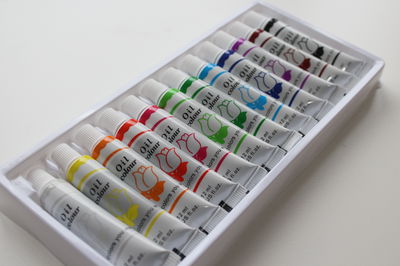 Óleos x12 Colores | 12 ml