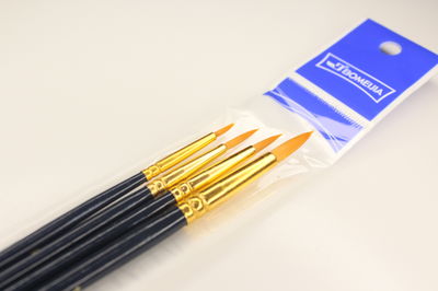 Set x4 Pinceles Redondos | BOMEIJIA