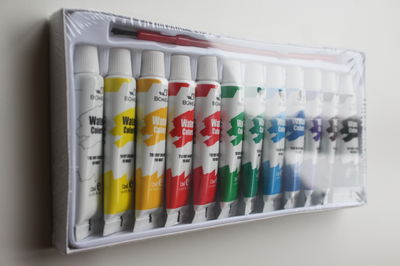 Acuarela 12 colores x12ml | BOMEGA