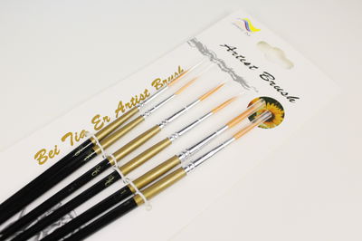 Set x6 Pinceles Liner | Largos